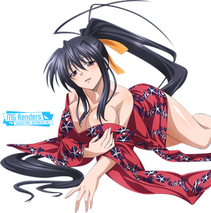 High DxD Himejima Akeno Render 38