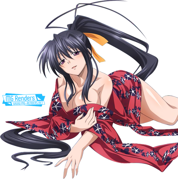High DxD Himejima Akeno Render 38
