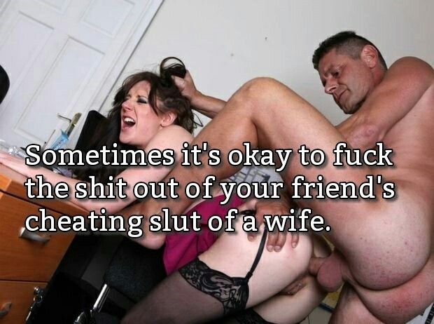 Sure, if she's a slut, fuck her like one!