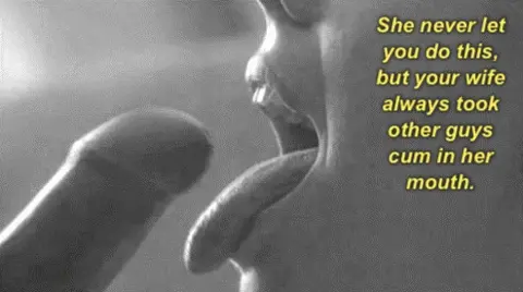 Taking other guys cumshots