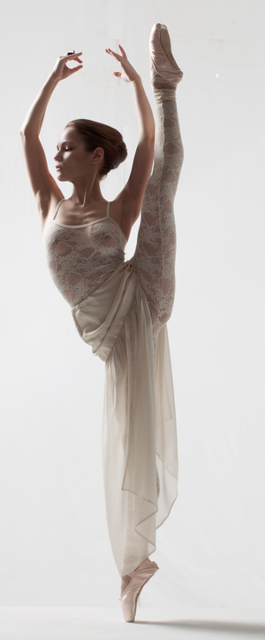 Beautiful ballet dancer