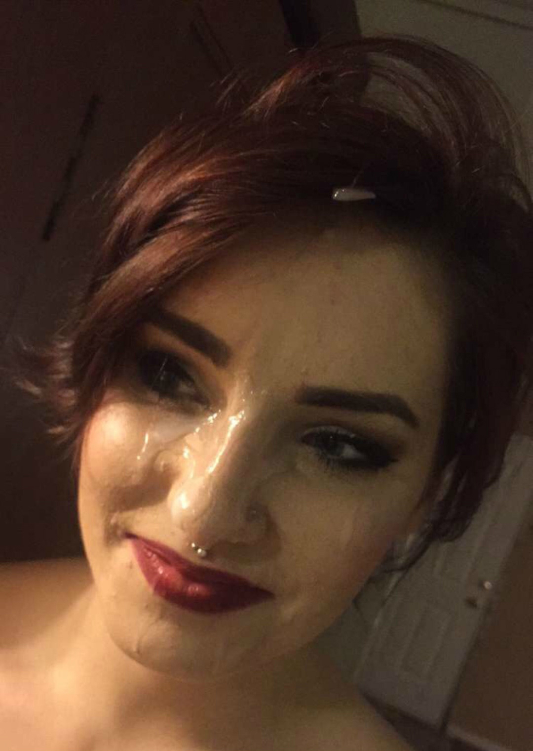putting herself on display