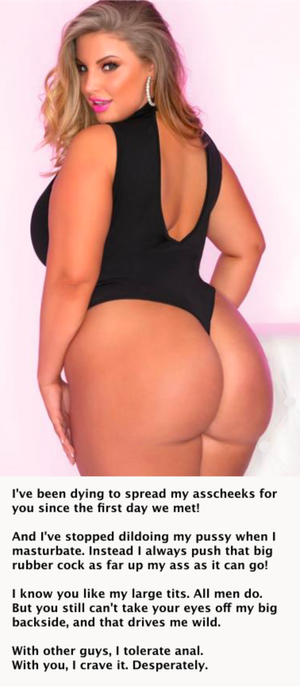 She accepted my proposal just before I mounted her