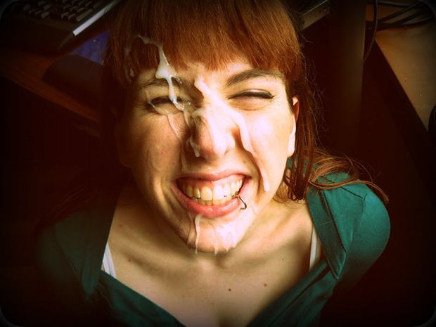 Wife after big facial