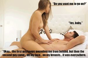 Your wife telling you more about her college adventures with multiple guys...