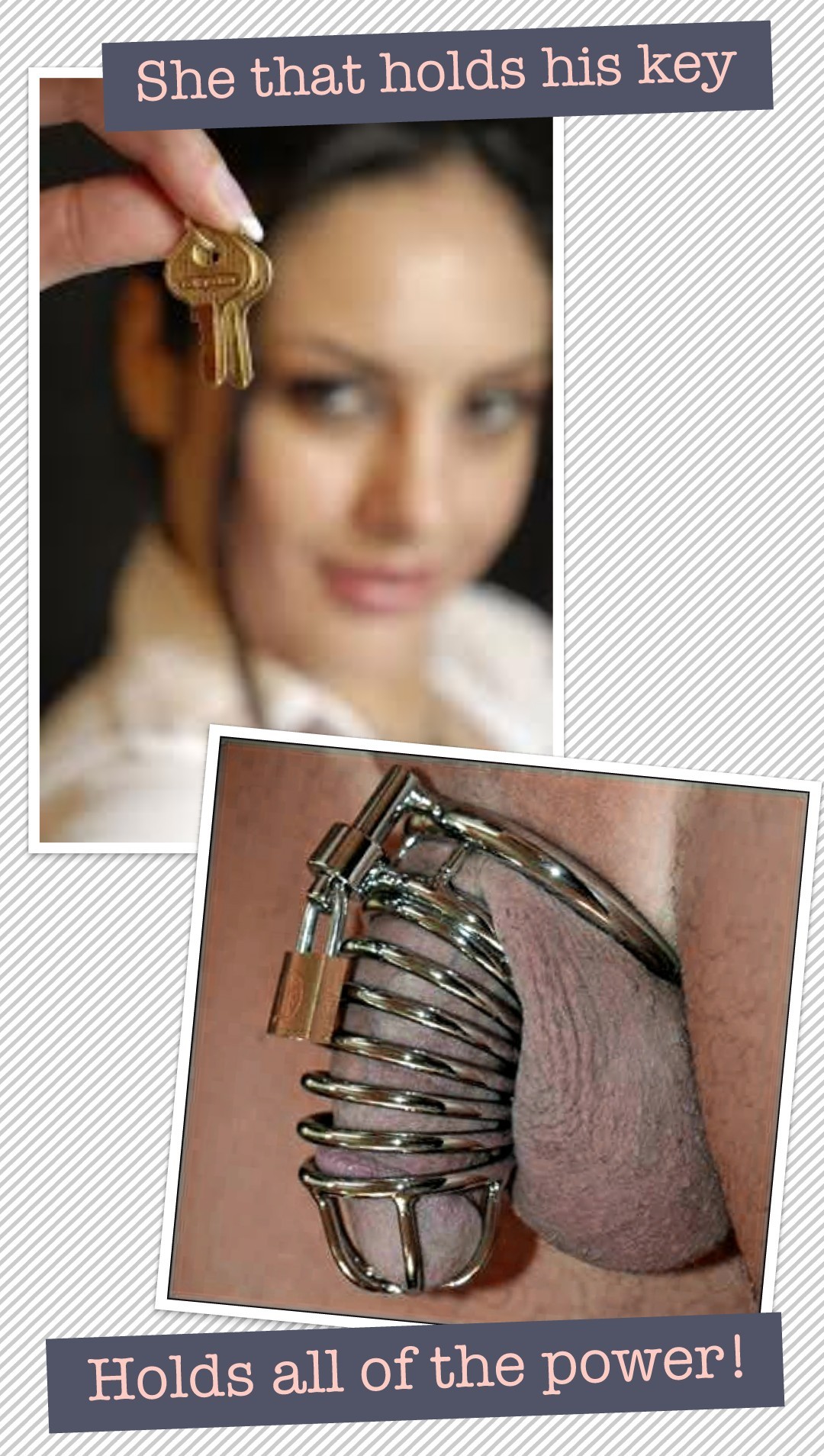 chastity captions