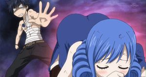Juvia Bending Over