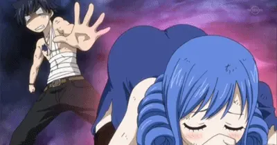 Juvia Bending Over