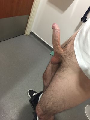 Uncut and veiny cock
