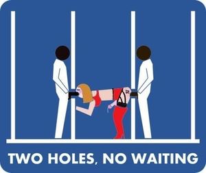 Two Holes, No Waiting