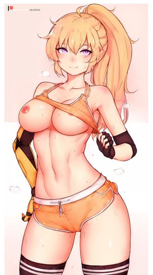 yang shows her big tits