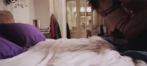 Thrown down on the bed