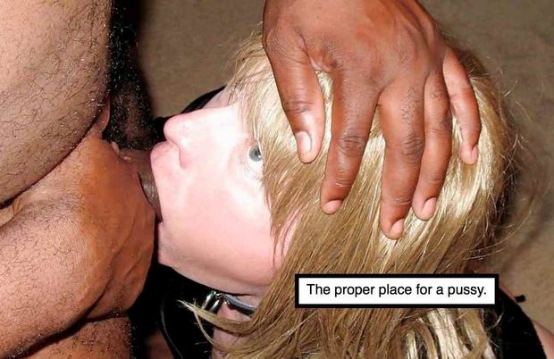 Us white sissies are pussies