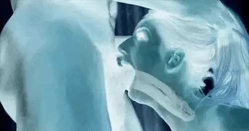 X-ray deep swallow..
