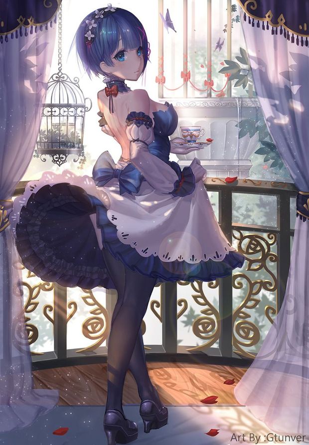 Cute maid