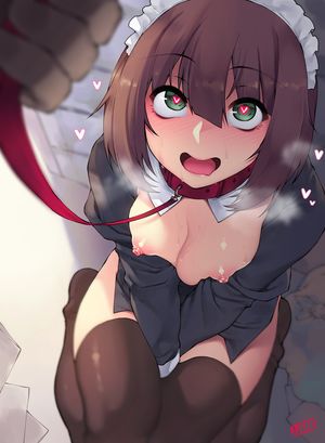 Enthralled hentai maid