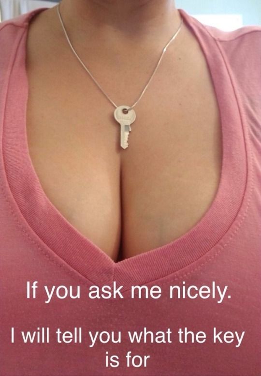 chastity captions