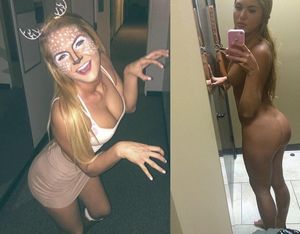 Perfectly curvy babe