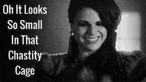 chastity cage captions