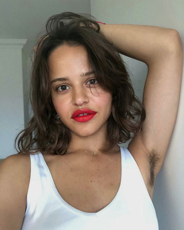 cute face hairy armpits