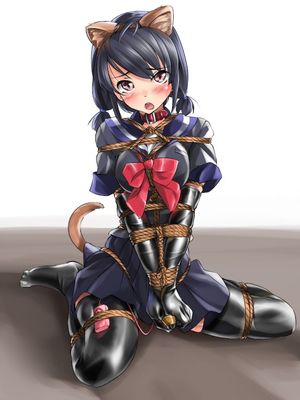Uniform catgirl