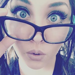 Ex girlfriend cosplayed a cum dumpster librarian at times