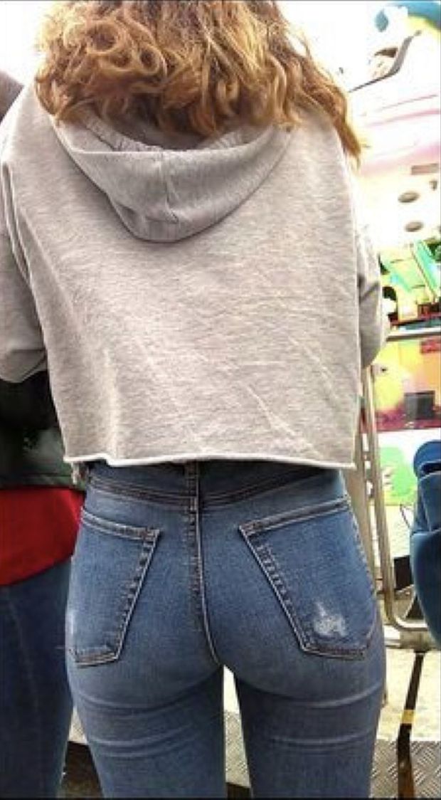 candid ass