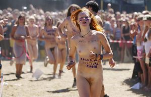 Roskilde naked run