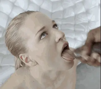 cum on face