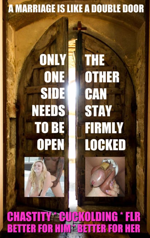 a marriage is like a double door: a door wide open and a door permanently locked