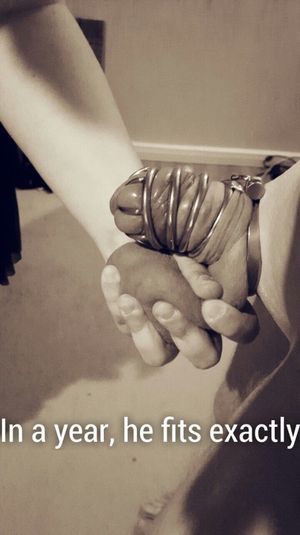 chastity cage captions