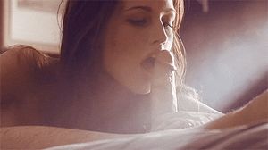 Blowjob with a smile