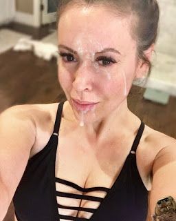 Alyssa Milano Facial Fake