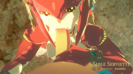 MIPHA AND LINK SFM LEGEND OF ZELDA BOW BY SERVANTESNC/SABLESERVIETTE