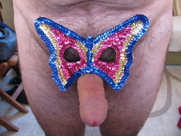 Ex gf Alma, took this pic after a masquerade party