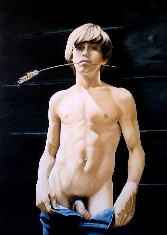 Amazing twink art by artist Bernard