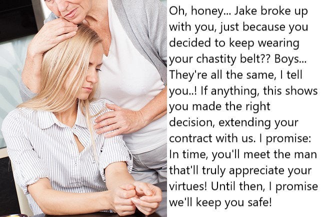 Mom won't unlock me I will be the only virgin left at college