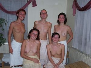 Mom and daughter nude