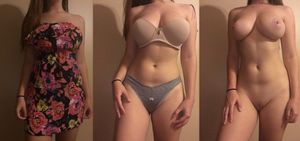 Natural blonde remove clothes