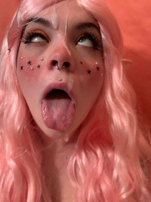 ahegao cum covered