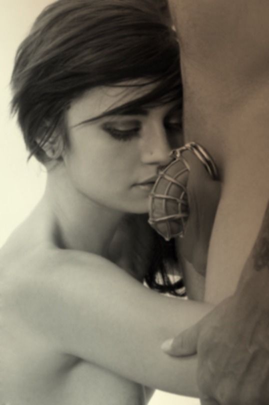 she loves his cock in chastity cage