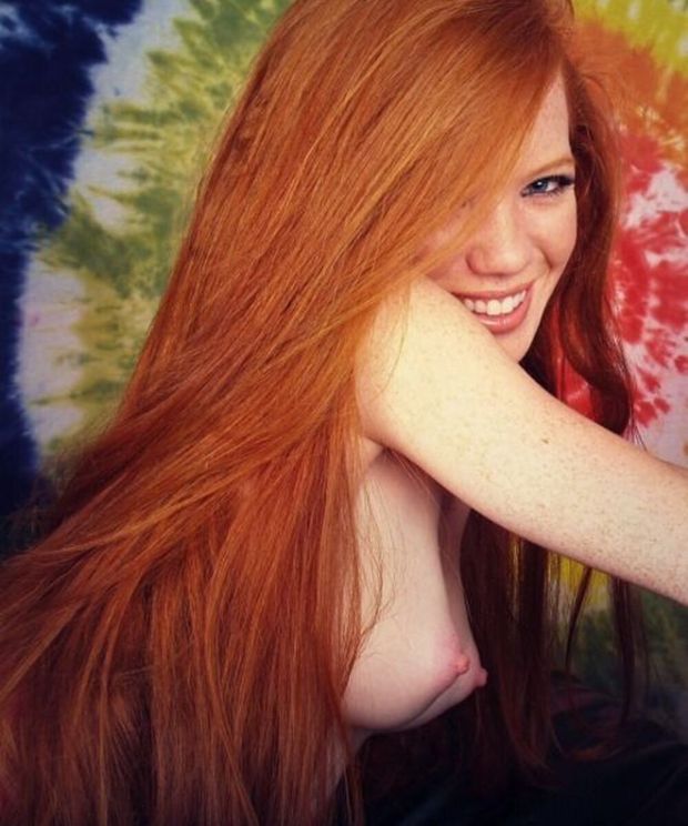 tits and redhead