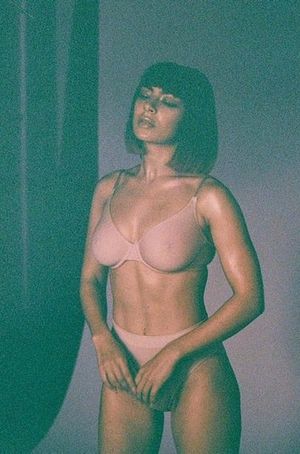 Charli XCX in a See Through Bra