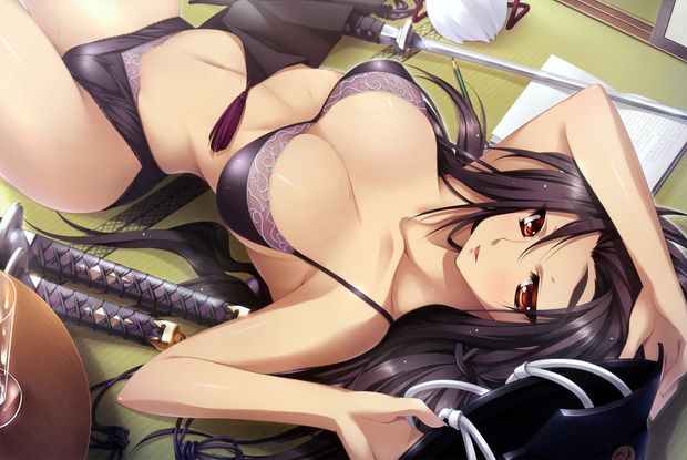 Hasegawa Taira (Appare! Tenka Gomen) lying on tatami