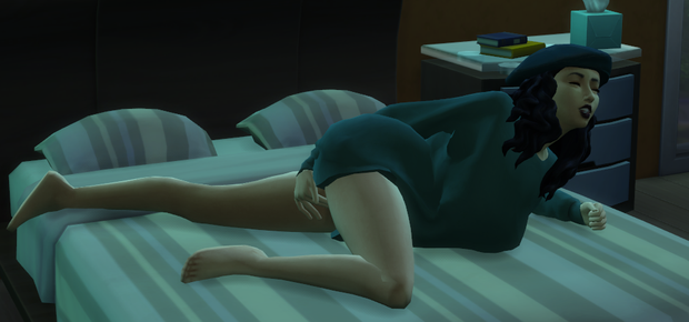 The sims 4 character masturbating