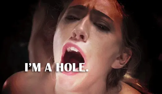 she's just a hole!!!