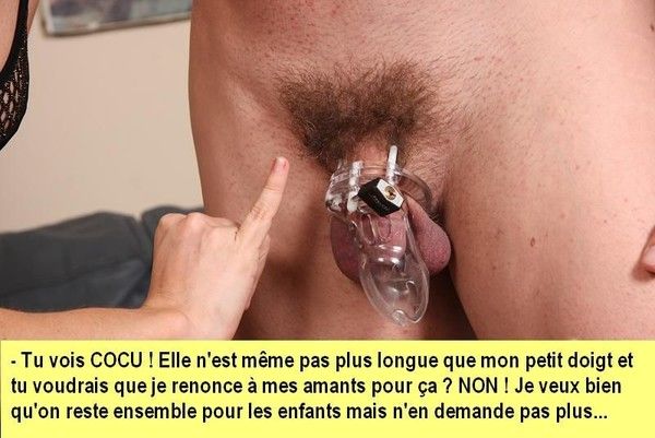 chastity captions
