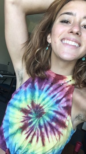 hairy pits hippie