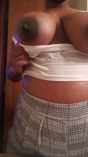 Showing her beautiful boobs