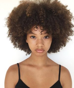 cute afro